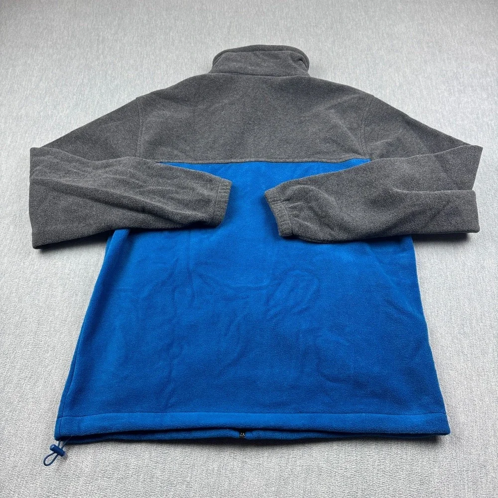 Columbia Jacket Men Large Blue Gray Steens Mountain Full Zip 2.0  Fleece Outdoor